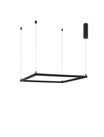 NOVA LUCE závěsné svítidlo ETERNA černý hliník a akryl LED 40W 230V 3000K IP20 stmívatelné 9990734