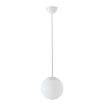 OSMONT ADR60018 ADRIA P1 závěsné skleněné svítidlo bílá IP40 3000 K 8W LED