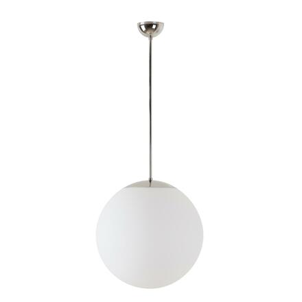 OSMONT ADR60107 ADRIA P3 závěsné skleněné svítidlo nerez leštěná / bílá IP40 3000 K 27W LED
