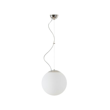 OSMONT ADR60256 ADRIA L2 závěsné skleněné svítidlo nerez leštěná / bílá IP40 3000 K 20W LED
