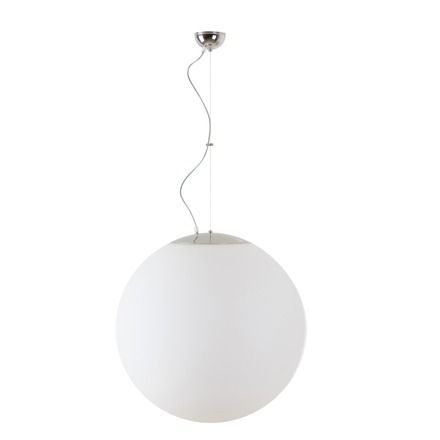 OSMONT ADR60322 ADRIA L5 závěsné skleněné svítidlo nerez leštěná / bílá IP40 3000 K 48W LED DALI