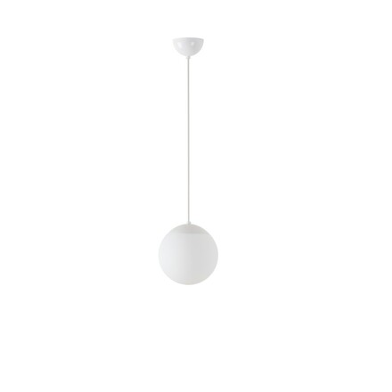 OSMONT ADR60330 ADRIA S1 závěsné skleněné svítidlo bílá IP40 3000 K 8W LED