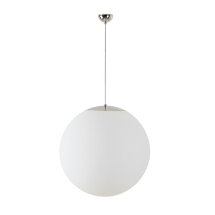 OSMONT ADR60370 ADRIA S5 závěsné skleněné svítidlo nerez leštěná / bílá IP40 3000 K 48W LED