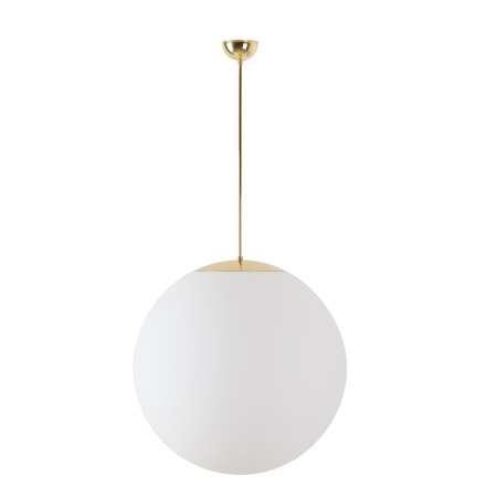 OSMONT ADR60713 ADRIA P5 závěsné skleněné svítidlo mosaz leštěná / bílá IP40 4000 K 48W LED DALI