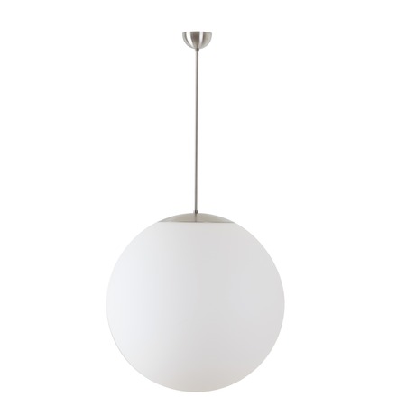 OSMONT ADR60730 ADRIA P5 závěsné skleněné svítidlo nerez broušená / bílá IP40 4000 K 48W LED DALI