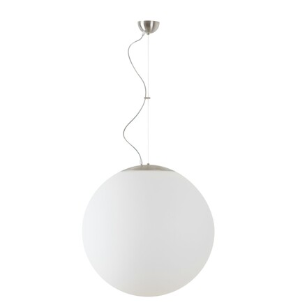 OSMONT ADR60824 ADRIA L5 závěsné skleněné svítidlo nerez broušená / bílá IP40 4000 K 48W LED