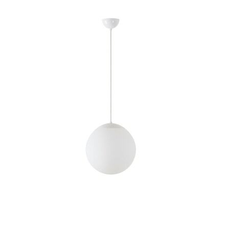 OSMONT ADR60834 ADRIA S2 závěsné skleněné svítidlo bílá IP40 4000 K 20W LED