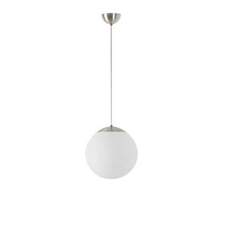 OSMONT ADR60840 ADRIA S2 závěsné skleněné svítidlo nerez broušená / bílá IP40 4000 K 20W LED