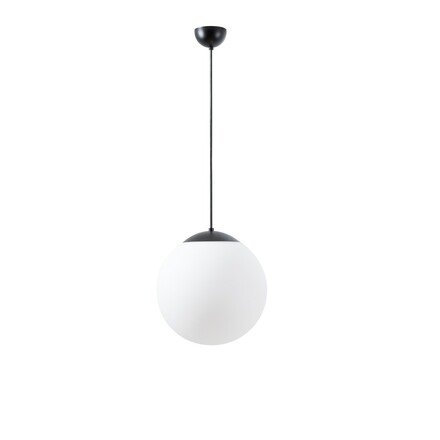 OSMONT ADR61341 ADRIA S2 závěsné skleněné svítidlo černá / bílá IP40 3000 K 20W LED