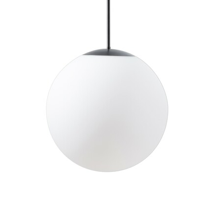 OSMONT ADR62010 ADRIA P3 HP závěsné skleněné svítidlo černá / bílá IP40 3000 K 52W LED