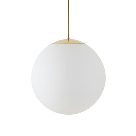 OSMONT ADR62579 ADRIA P4 HP závěsné skleněné svítidlo mosaz leštěná / bílá IP40 4000 K 59W LED DALI