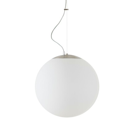 OSMONT ADR62666 ADRIA L3 HP závěsné skleněné svítidlo nerez broušená / bílá IP40 4000 K 52W LED