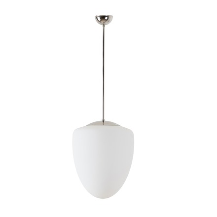 OSMONT AST60906 ASTRA P závěsné skleněné svítidlo nerez leštěná / bílá IP40 4000 K 27W LED DALI