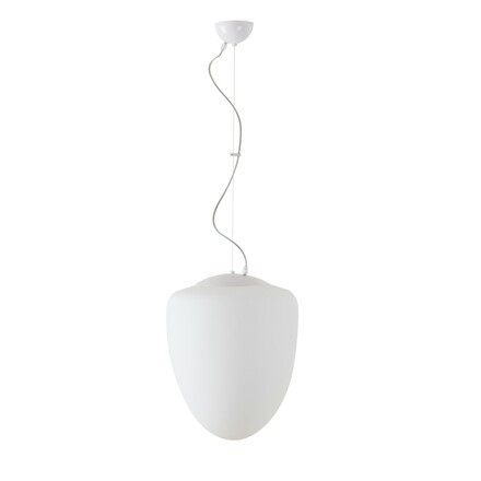 OSMONT AST60920 ASTRA L závěsné skleněné svítidlo bílá IP40 4000 K 27W LED
