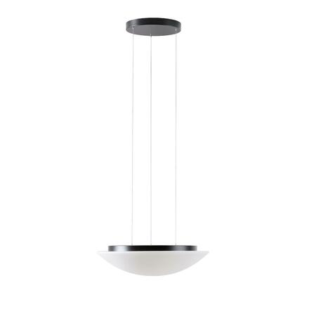 OSMONT AUR71387 AURA LE5 závěsné skleněné svítidlo černá / bílá IP40 3000/4000 K 24W LED