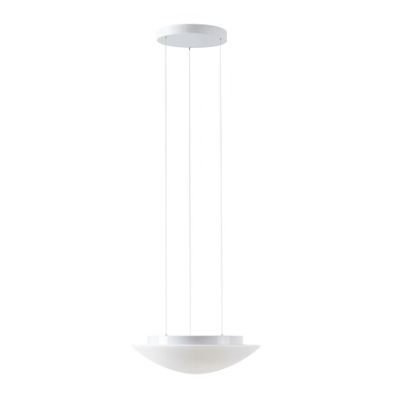 OSMONT AUR71703 AURA LE5 závěsné skleněné svítidlo bílá IP40 3000/4000 K 34W LED