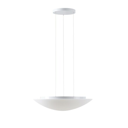 OSMONT AUR73561 AURA LE9 závěsné skleněné svítidlo bílá IP40 4000 K 35W LED