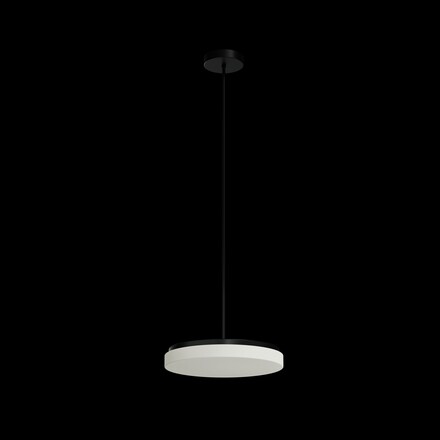 OSMONT CAR60002 CARINA P1 závěsné skleněné svítidlo černá / bílá IP40 3000 K 26W LED