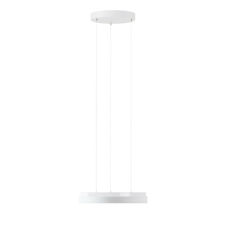 OSMONT CAR66870 CARINA LE1 závěsné skleněné svítidlo bílá IP40 4000 K 25W LED