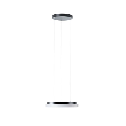 OSMONT COR72802 CORVUS LE1 závěsné plastové svítidlo černá / bílá IP40 4000 K 25W LED