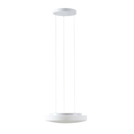 OSMONT EDN71707 EDNA LE5 závěsné skleněné svítidlo bílá IP40 3000/4000 K 34W LED