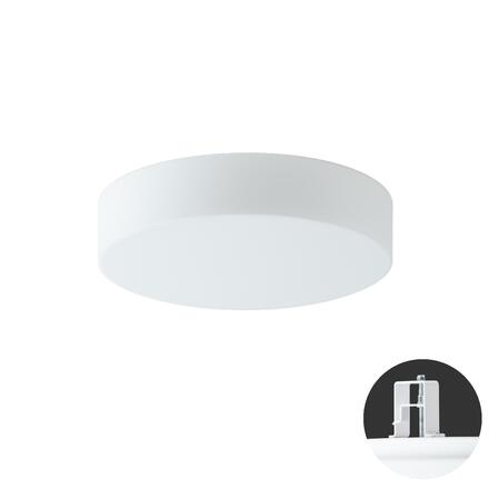 OSMONT ELS59886 ELSA V2 stropní/nástěnné skleněné polovestavné svítidlo bílá IP44 4000 K 13W LED DALI