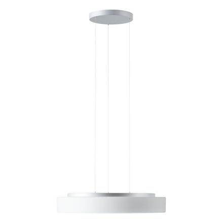 OSMONT ELS72492 ELSA LE16 závěsné skleněné svítidlo stříbrná / bílá IP40 3000 K 35W LED