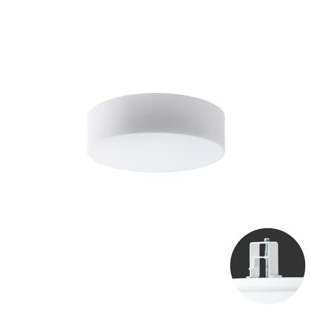 OSMONT ERI52171 ERIS V2 stropní/nástěnné skleněné polovestavné svítidlo bílá IP44 25W E27 HF
