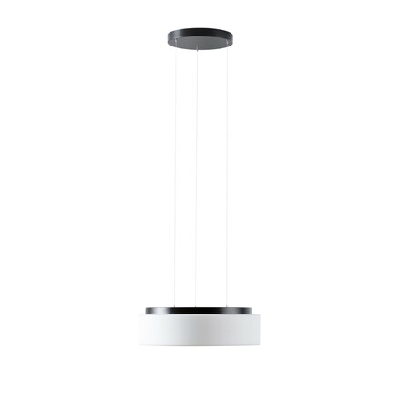 OSMONT ERI67394 ERIS LE3 závěsné skleněné svítidlo černá / bílá IP40 3000 K 34W LED