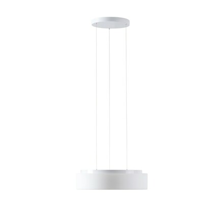 OSMONT ERI71689 ERIS LE3 závěsné skleněné svítidlo bílá IP40 3000/4000 K 24W LED