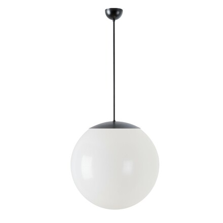 OSMONT ISI52979 ISIS P4 závěsné plastové svítidlo černá / bílá IP40 40W E27