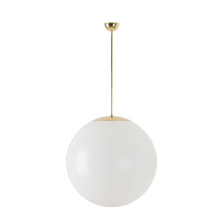 OSMONT ISI60070 ISIS P5 PM HP závěsné plastové svítidlo mosaz / bílá IP40 3000 K 65W LED