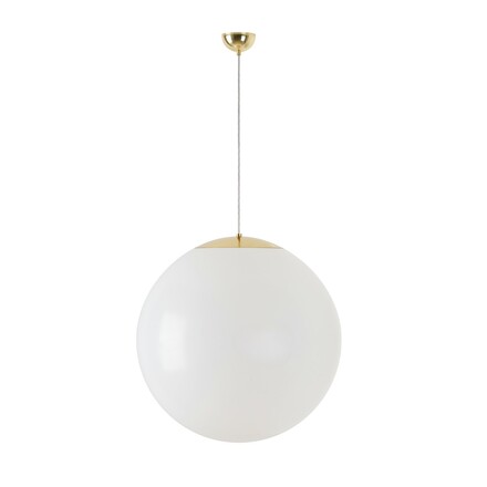 OSMONT ISI60134 ISIS S5 PM HP závěsné plastové svítidlo mosaz / bílá IP40 3000 K 65W LED