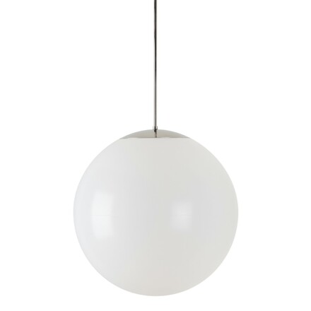 OSMONT ISI62481 ISIS P4 HP závěsné plastové svítidlo nerez leštěná / bílá IP40 3000 K 59W LED