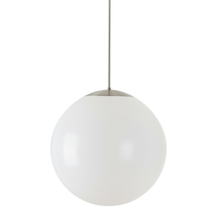 OSMONT ISI62993 ISIS P4 HP závěsné plastové svítidlo nerez broušená / bílá IP40 4000 K 59W LED