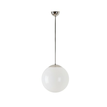 OSMONT ISI63380 ISIS P2 PM závěsné plastové svítidlo nerez leštěná / bílá IP40 3000 K 20W LED