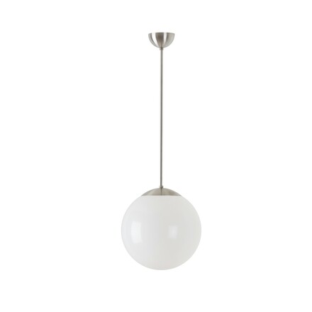 OSMONT ISI63391 ISIS P2 PM závěsné plastové svítidlo nerez broušená / bílá IP40 3000 K 20W LED