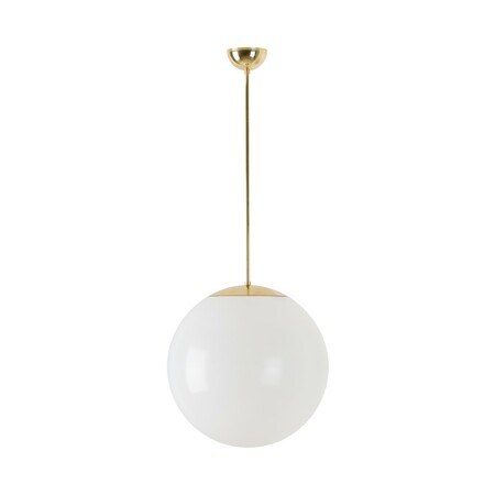 OSMONT ISI63933 ISIS P3 PM závěsné plastové svítidlo mosaz leštěná / bílá IP40 4000 K 27W LED