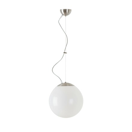 OSMONT ISI64191 ISIS L2 PM závěsné plastové svítidlo nerez broušená / bílá IP40 3000 K 20W LED