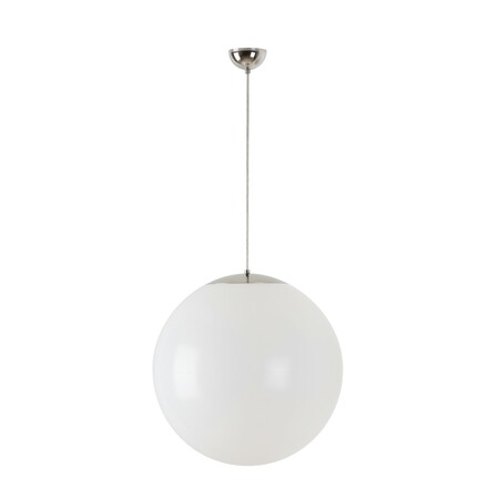 OSMONT ISI64329 ISIS S4 PM závěsné plastové svítidlo nerez leštěná / bílá IP40 3000 K 41W LED