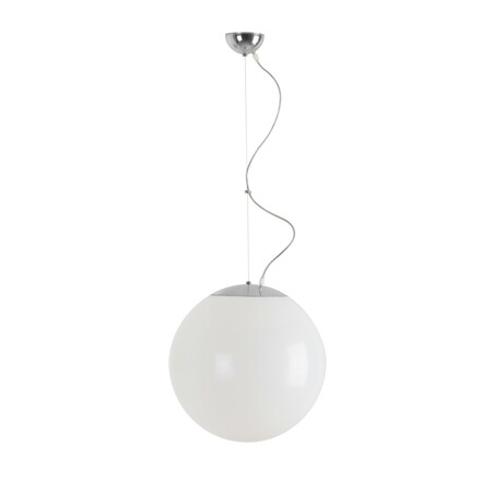 OSMONT ISI66193 ISIS L3 závěsné plastové svítidlo nerez leštěná / bílá IP40 3000 K 27W LED