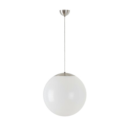 OSMONT ISI66247 ISIS S3 závěsné plastové svítidlo nerez broušená / bílá IP40 3000 K 27W LED