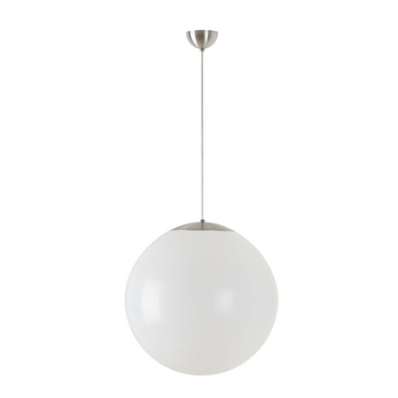 OSMONT ISI66259 ISIS S4 závěsné plastové svítidlo nerez broušená / bílá IP40 3000 K 41W LED