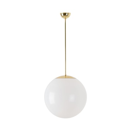 OSMONT ISI66561 ISIS P3 závěsné plastové svítidlo mosaz leštěná / bílá IP40 4000 K 27W LED DALI