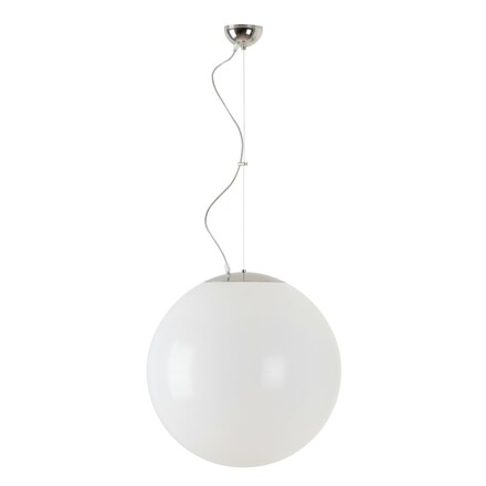 OSMONT ISI66717 ISIS L4 závěsné plastové svítidlo nerez leštěná / bílá IP40 4000 K 41W LED