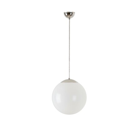 OSMONT ISI66734 ISIS S2 závěsné plastové svítidlo nerez leštěná / bílá IP40 4000 K 20W LED