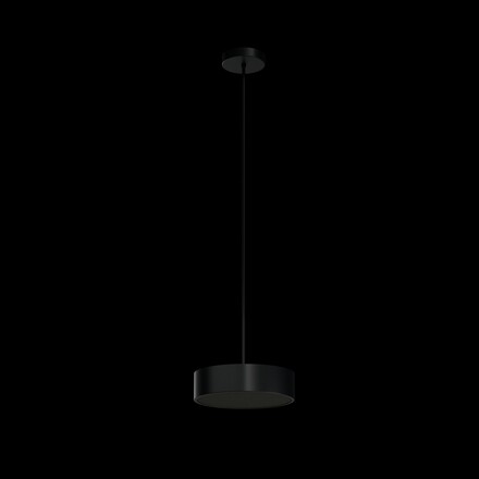 OSMONT KRU60674 KRUGER P1 FC závěsné plastové svítidlo černá IP40 4000 K 18W LED