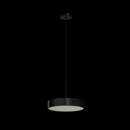 OSMONT KRU60698 KRUGER P2 FOP závěsné plastové svítidlo černá IP40 4000 K 24W LED nouzové kombinované 3 h