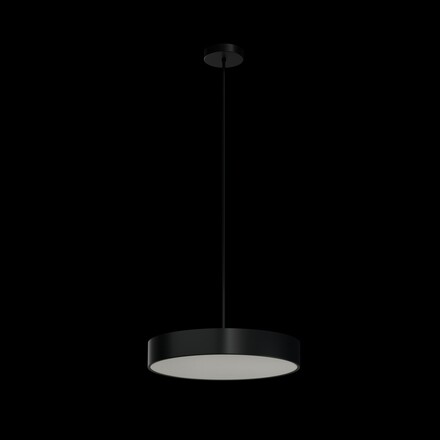 OSMONT KRU60729 KRUGER P3 FOP závěsné plastové svítidlo černá IP40 4000 K 48W LED nouzové kombinované 3 h
