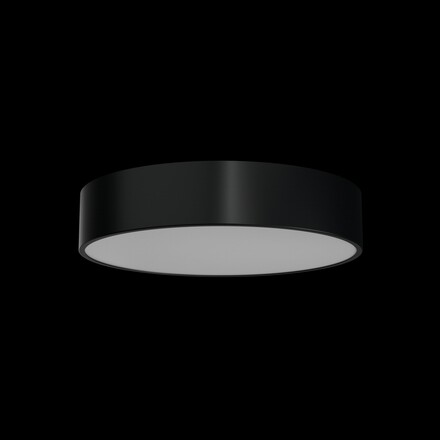 OSMONT KRU60762 KRUGER 2 FOP stropní/nástěnné plastové svítidlo černá IP40 4000 K 34W LED nouzové kombinované 3 h